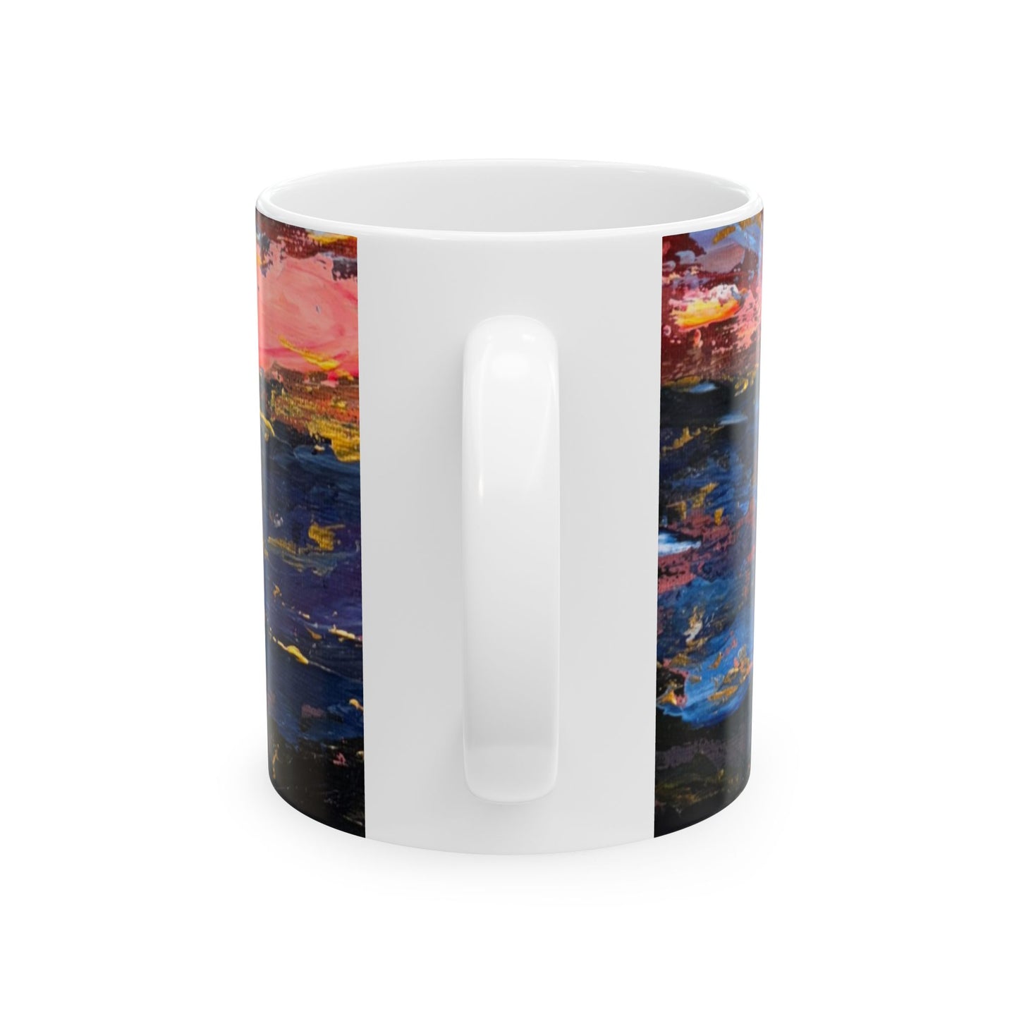 “Setting Star” Ceramic Mug, (11oz)